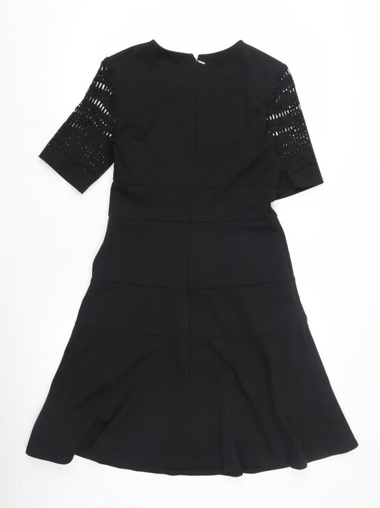 DKNY Women's Black Fit & Flare Dress, Size S