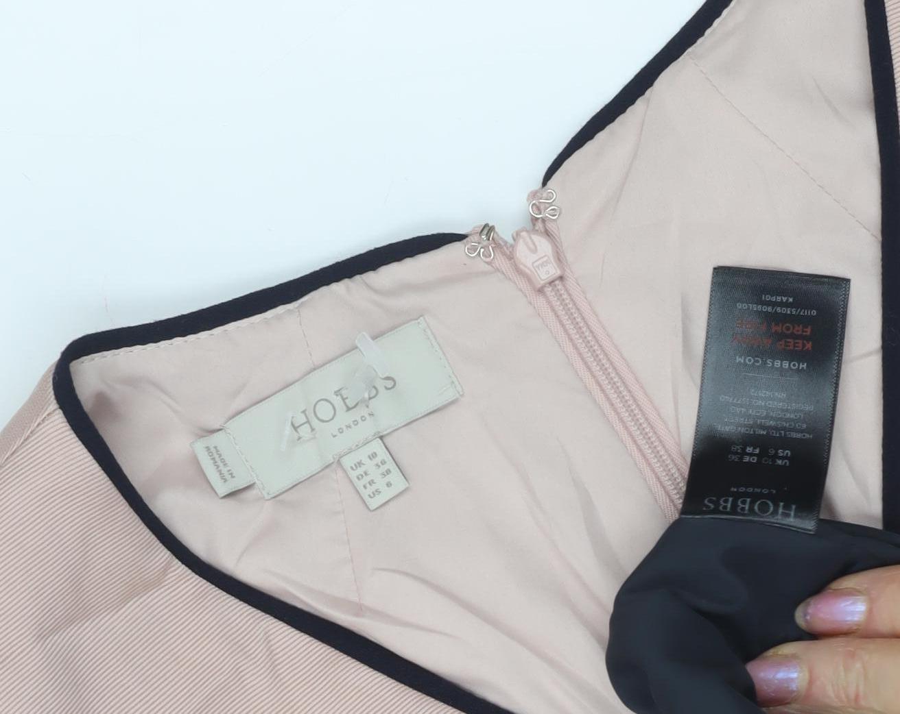 Hobbs Women's Multicoloured Sheath Dress, Size 10