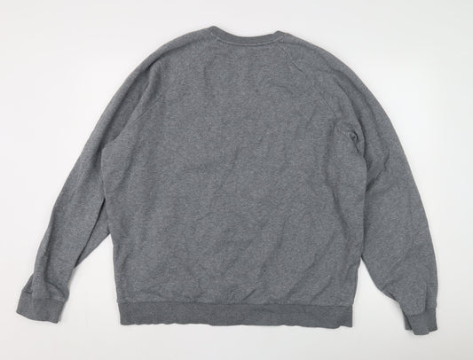 Under Armour Men's Grey Pullover Sweatshirt L