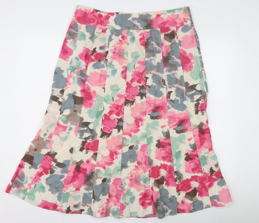 EWM Pure Classics Women's Multicoloured A-Line Skirt