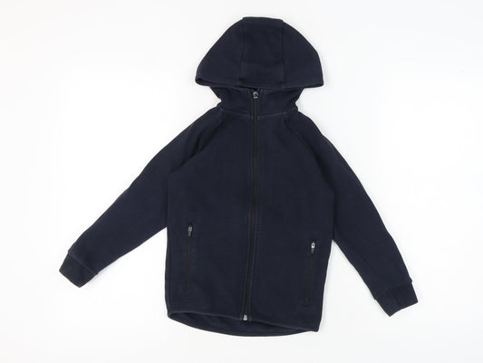 Next Boys Blue Full Zip Hoodie, 7 Years