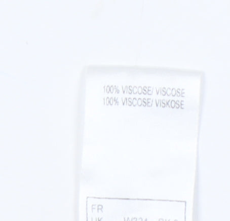 Damart Women’s Multicoloured Floral Flare Skirt, Size 12