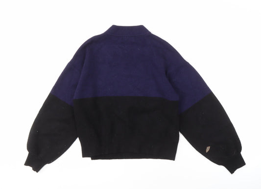 Womens UK Size S MNG Multicoloured Pullover Jumper