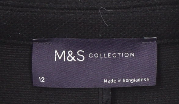 Marks and Spencer Women's Black Blazer UK Size 12