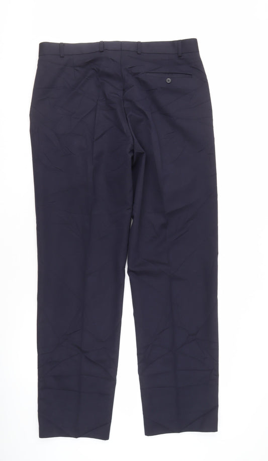 Brook Taverner Men's Blue Trousers 38W Excellent Condition