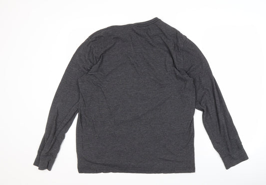 Mens UK Size L American Eagle Grey T-Shirt
