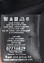 Marks and Spencer Women's Black Size 8 Skirt