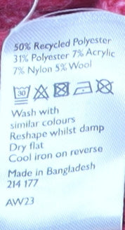 Anyday Women's Pink Jumper Dress, M, Long Sleeve