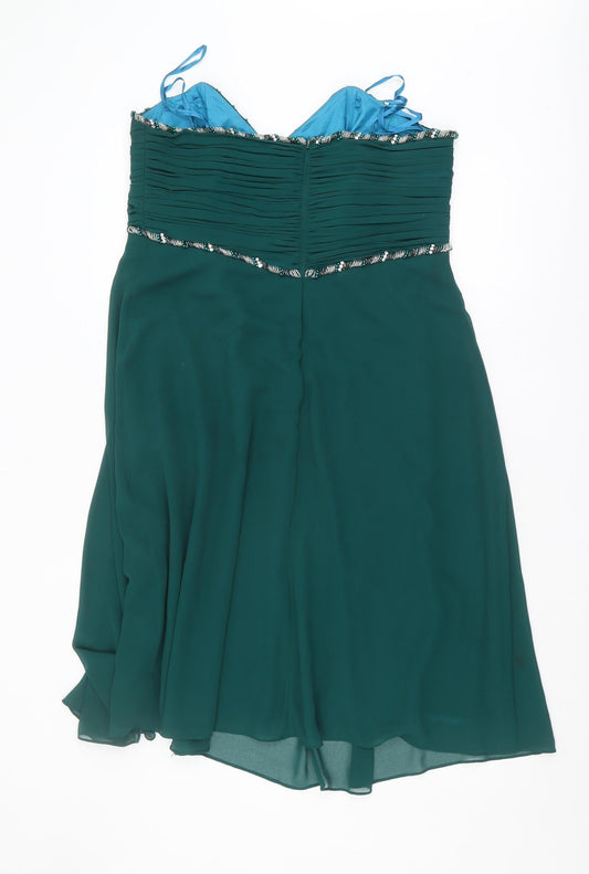 Star by Julien Macdonald Green A-Line Party Dress