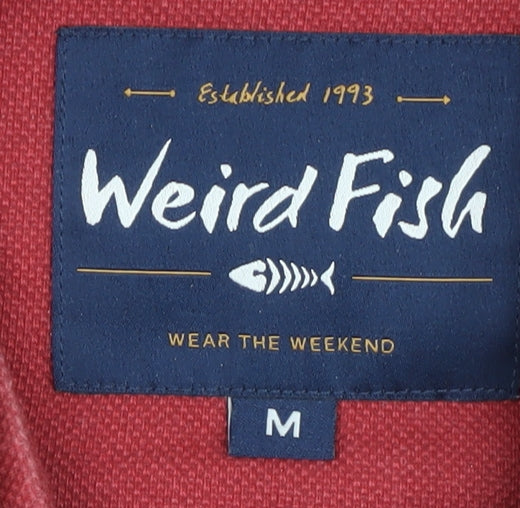 Weird Fish Men's Red Pullover Sweatshirt - M