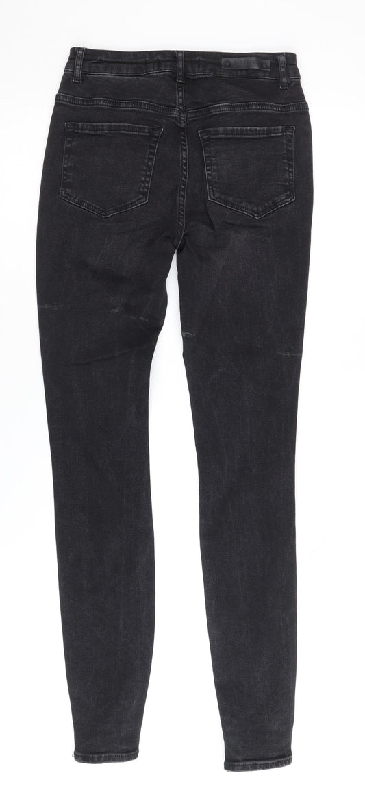 Firetrap Women Black Distressed Skinny Jeans Size 8