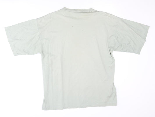 Wrangler Men's Beige Medium Crew Neck T-Shirt