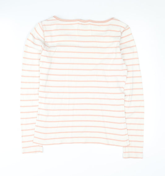 Womens UK Size 10 Laura Ashley Multicoloured Basic T-Shirt