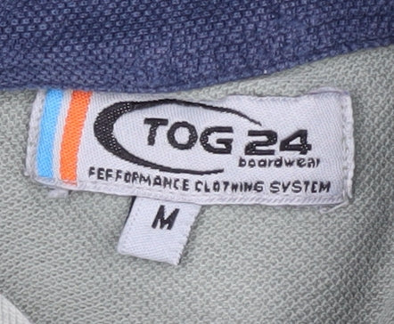 TOG 24 Men's Green Medium Polo Shirt