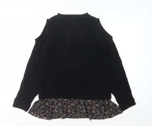 Womens UK Size S AllSaints Black Pullover Jumper