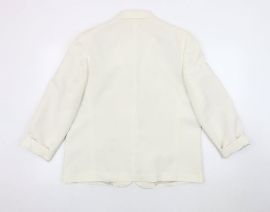 Marks and Spencer Women's Ivory Blazer Size 16