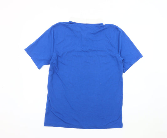 Nike Men's Blue Medium Dri-FIT Polo