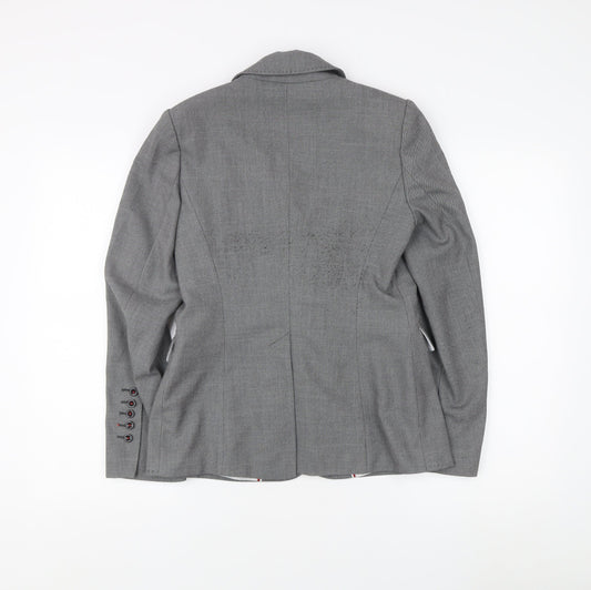Marks and Spencer Grey Blazer, Women, Size 10, Workwear