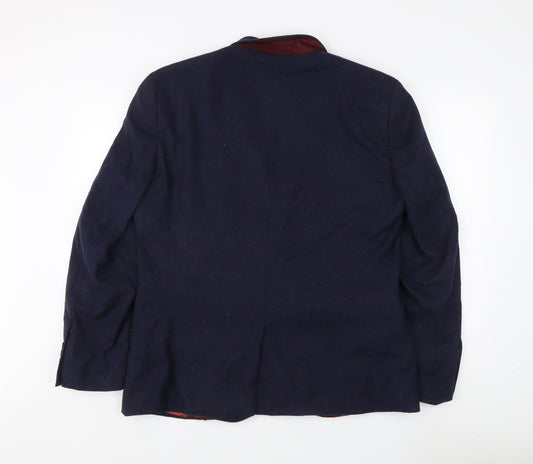 Mens UK Size 44 NEXT Regular Blue Suit Jacket