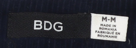 BDG Women's Blue Corduroy Skirt, M, Casual Style