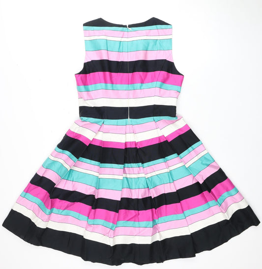 Nine West Women's Striped Fit & Flare Dress, Size 6