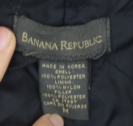 Banana Republic Women's Grey Pea Coat M