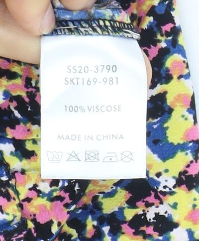 Hush Women's Multicoloured Geometric Skirt