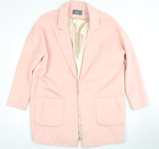 Womens UK Size 16 South Pink Basic Jacket