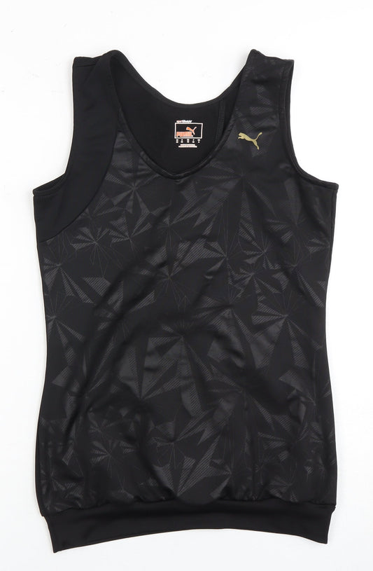 Womens UK Size 10 PUMA Black Gym & Training Tank