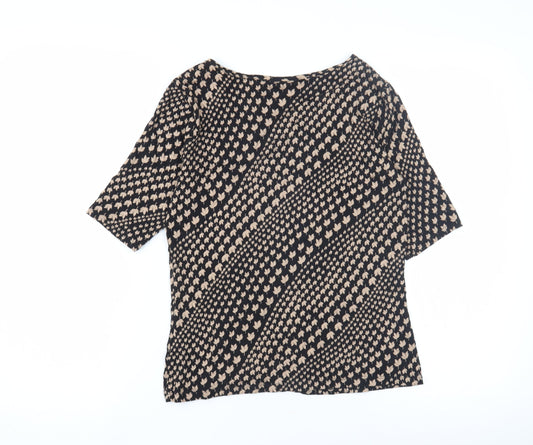Womens UK Size 8 Marks and Spencer Multicoloured Basic Blouse