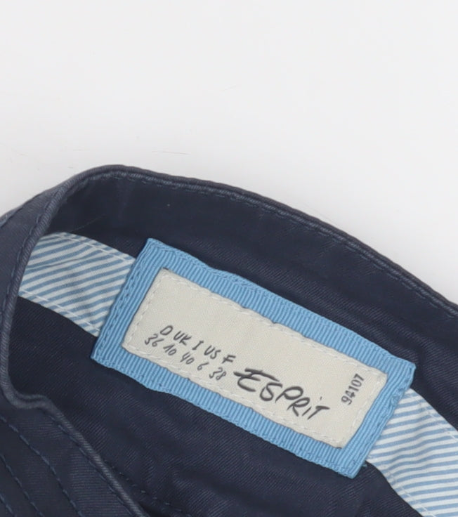 Esprit Women's Blue Skirt, Size 10, Button Closure