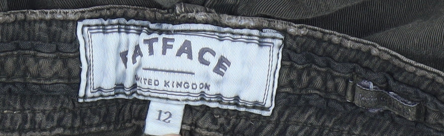 Fat Face Women's Green Regular Fit Jeans Size 12
