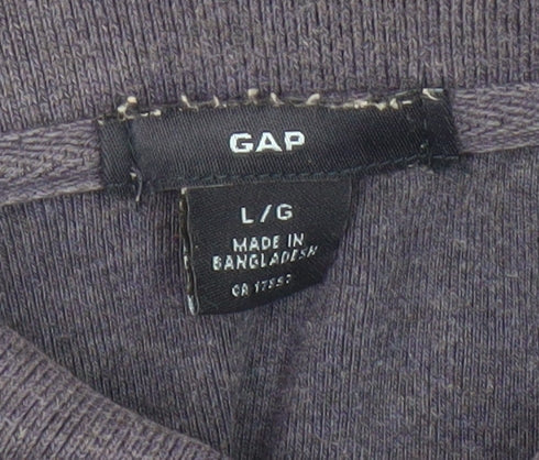 GAP Women's Purple Polo Shirt L Classic Fit