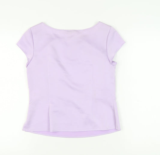 Precis Petite Women's Purple Blouse, Size 10, Petite