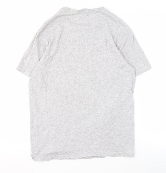 George Mens Grey PlayStation T-Shirt Size M