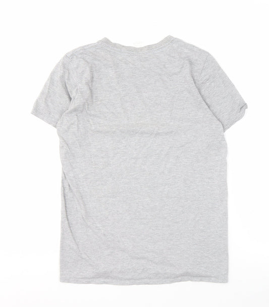 Mens UK Size S Gildan Grey T-Shirt