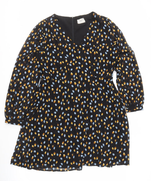 Hush Women's Multicoloured Floral Dress Size 14