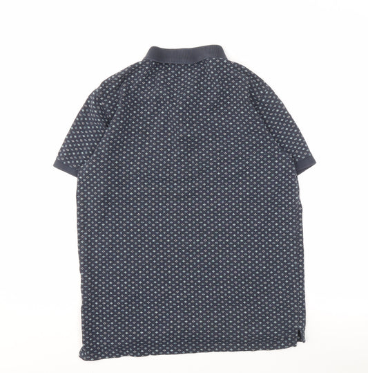 Jack Wills Men's Blue Polo Shirt Size S Short Sleeve