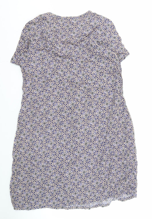 Fat Face Women's Multicoloured Geometric Dress