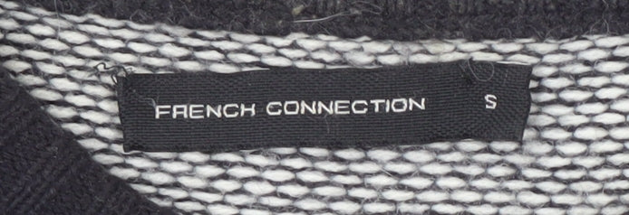 French Connection Men's Black Pullover Jumper, Size S