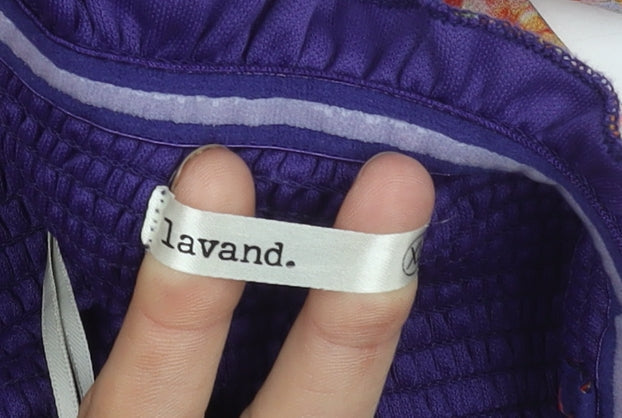 Lavand Women’s Multicoloured XL Sleeveless Dress