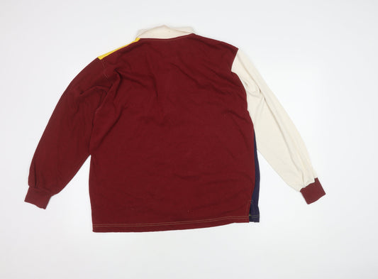 Americano Men's Multicoloured Polo, M, American Style