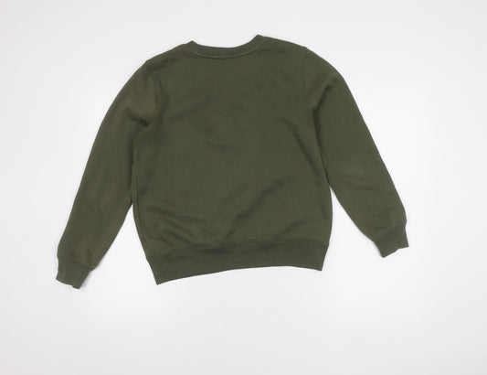 Womens UK Size 10 Marks and Spencer Green Pullover Jumper