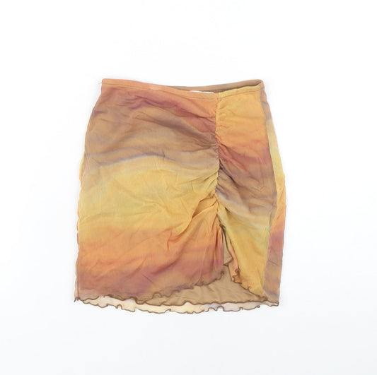 Womens UK Size XS Pull & Bear Straight & Pencil Jersey Skirt