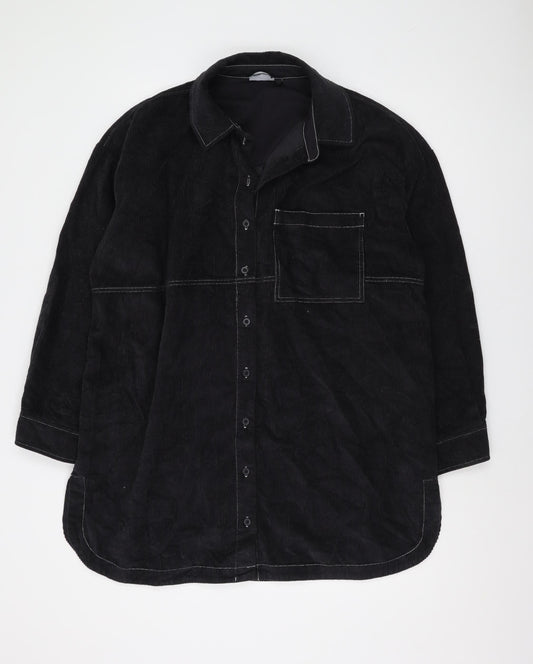 Womens UK Size S ASOS Black Basic Jacket