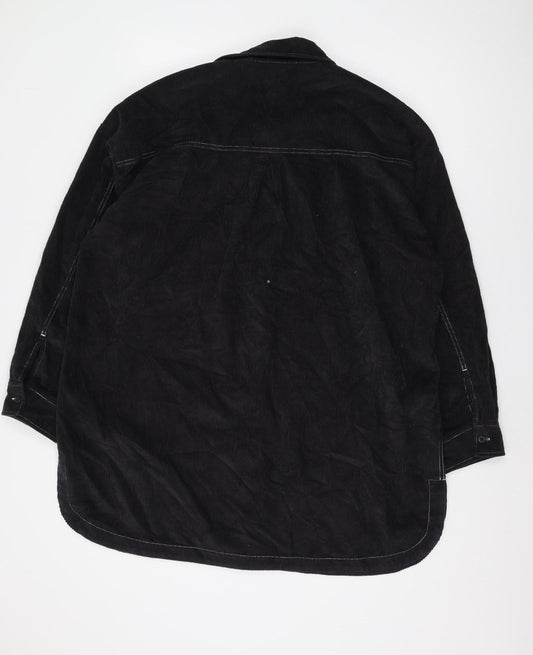 Womens UK Size S ASOS Black Basic Jacket