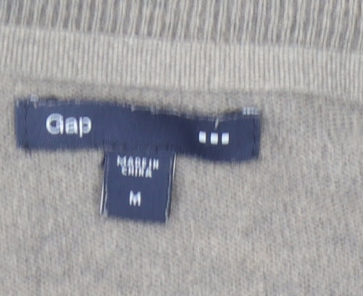 Gap Women's Brown Cardigan M - V-Neck, Long Sleeve