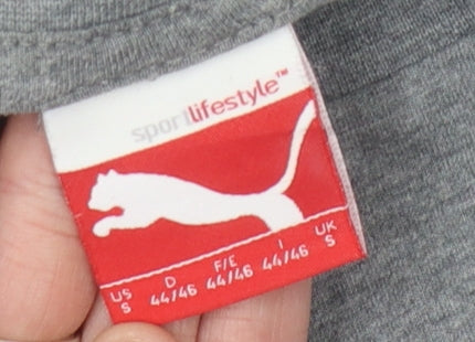 Puma Men's Grey Sports T-Shirt Size S