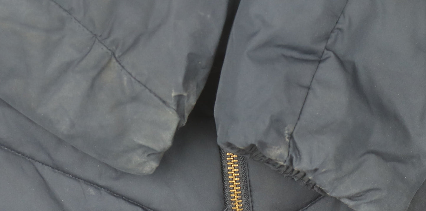 Womens UK Size M Gap Blue Puffer Jacket