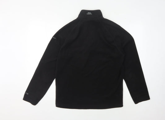 Trespass Men's Black Pullover Fleece Sweatshirt S